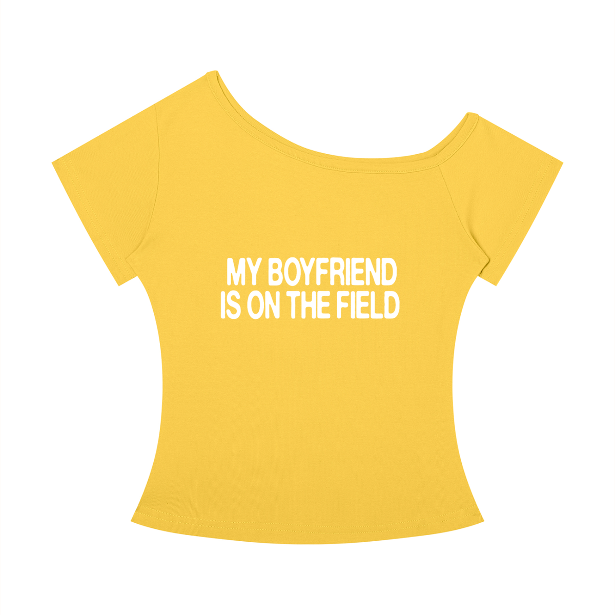 my boyfriend is on the field
