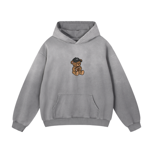 BLACK AND SILVER TEAM TEDDY