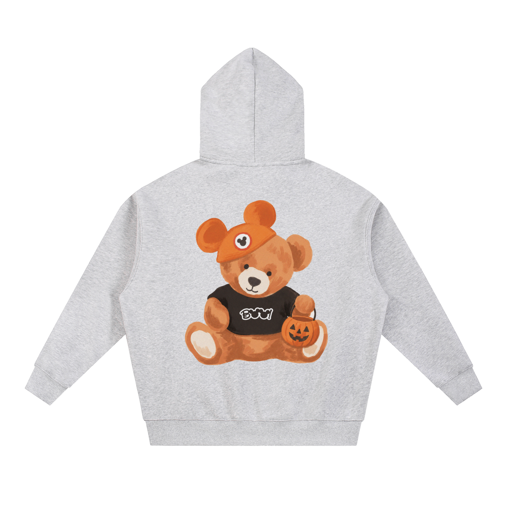 BOO BEAR ZIP (AVAILABLE IN BLACK)