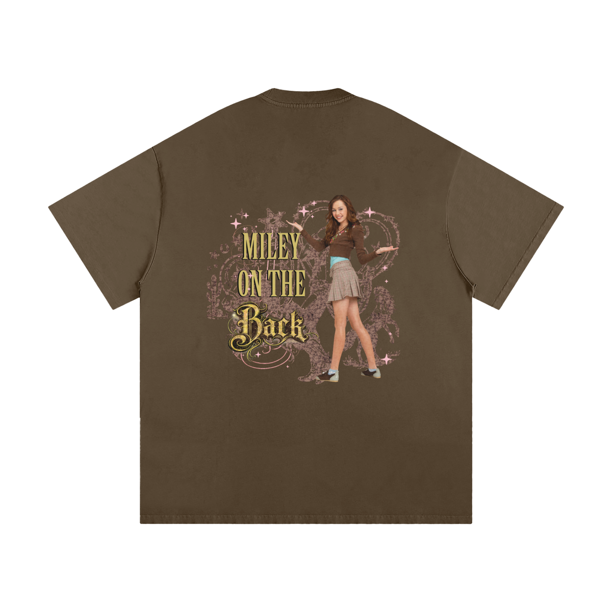 HANNAH ON THE FRONT MILEY ON THE BACK TEE