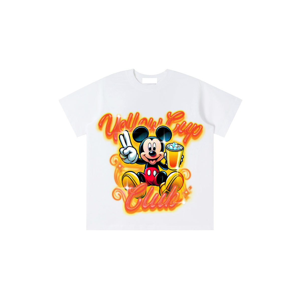 YELLOW CUP CLUB BABY TEE (YOUTH SIZES / BABY TEES)